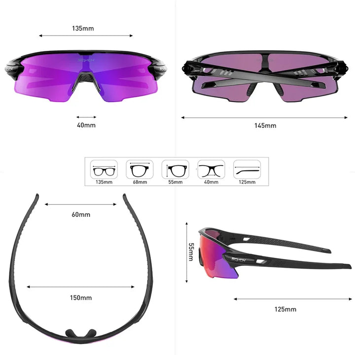 UV400 Polarized MTB Cycling Glasses